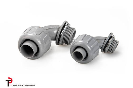 PVC nhựa Dây dẫn linh hoạt và phụ kiện Nonmetallic Seal Tight Connectors