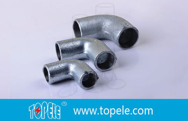 25mm BS4568 Bộ kết hợp ống dẫn Sắt mềm mại Cổ tay cứng 90 độ ống cong