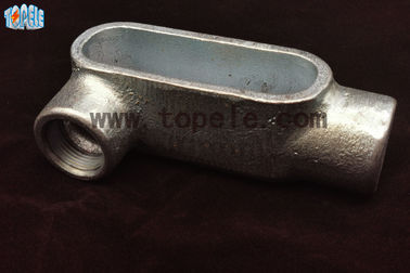 2 Inch UL chứng nhận Proof Threaded Conduit / Threaded malleable Iron BS Conduit Body With Die Cast Covers And Gaskets