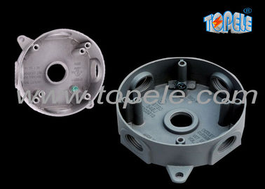 Hộp kết nối chống thời tiết trong nhà 4 &quot;đóng đúc ổ cắm điện tròn