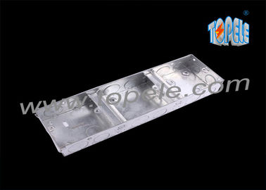 Hộp cắm điện kim loại trần bao gồm 1 + 1 + 1 ống dẫn băng đảng