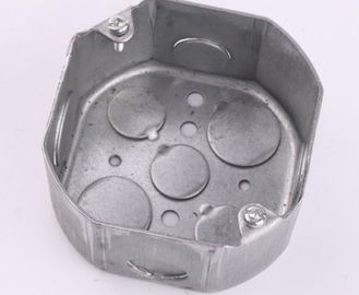 TOPELE 54171, 4 ′′ Thép hình tám hộp dẫn điện kẽm, 2-1/8 &quot;Thần sâu, 1/2 inch Knockou