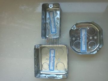 TOPELE 4 ′′ Thép mạ hình vuông ống dẫn điện hộp kim loại, 52151-1/2 &quot;&amp; 3/4&quot;