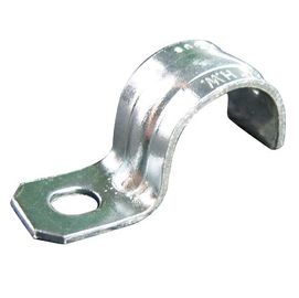 Đường dẫn và phụ kiện IMC,Thép kẽm một lỗ EMT / IMC Cable Straps / UL liệt kê thép kẽm cứng một lỗ s