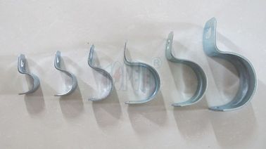 Đường dẫn và phụ kiện IMC,Thép kẽm một lỗ EMT / IMC Cable Straps / UL liệt kê thép kẽm cứng một lỗ s