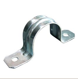1/2 ′′, 1-1 / 4 ′′ IMC ống dẫn và phụ kiện thép kẽm dây đai hai lỗ, IMC / RMC ống dẫn clip