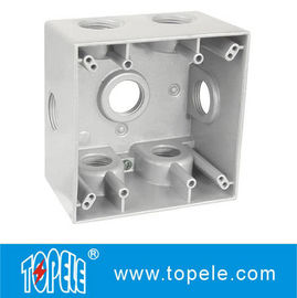 Bột phủ 3 lỗ hai băng chống thời tiết hộp điện