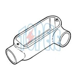 4 Inch thân ống dẫn,Công nghiệp kim loại cứng Threaded thân ống dẫn,LL loại nhôm Threaded thân ống dẫn cứng