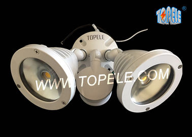 1100LM đèn LED ngoài trời ánh sáng an ninh ngoài trời đèn lụt cố định với nguồn CREE LED