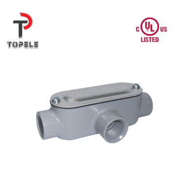 Thủy chất nhôm đúc cứng ống dẫn loại T 1/2 &quot;đến 4&quot;