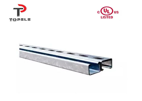 41x41 thép Strut khe cắm kênh với răng 3.0mm độ dày
