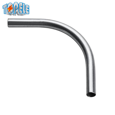 IEC 61386 EMT Bộ kết hợp ống dẫn 90 độ khuỷu tay kẽm / điện kẽm