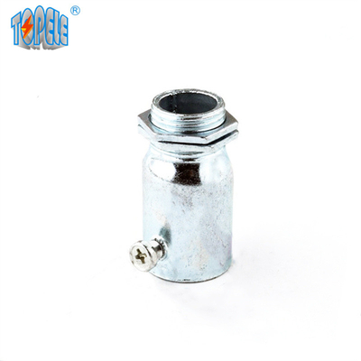 IEC 61386 Acero Terminal EMT Connector Điện gia công