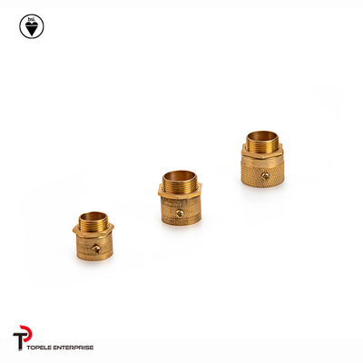 Màn kết nối đồng màu vàng được mạ nickel hoặc không có kích thước 38mm, 50mm
