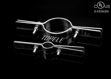 Clamp ống kim loại Riser bằng kẽm được tùy chỉnh với Bolt, UL được chấp thuận