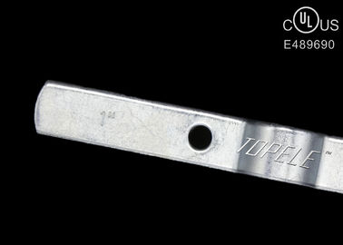 Công nghiệp Silver Pipe Riser Clamp tùy chỉnh cho Cable Support, Building Material Steel Structure Short Tongue Riser C