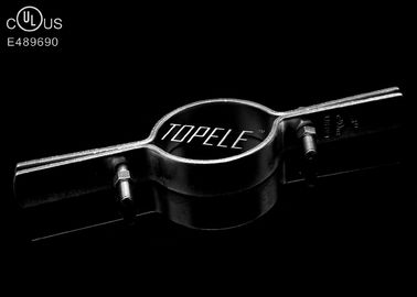 Công nghiệp Silver Pipe Riser Clamp tùy chỉnh cho Cable Support, Building Material Steel Structure Short Tongue Riser C