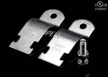 Thép phổ quát Strut Clamp Unistrut kênh mạ kết thúc để hỗ trợ kênh Strut