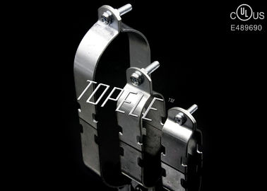 Thép phổ quát Strut Clamp Unistrut kênh mạ kết thúc để hỗ trợ kênh Strut