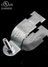 UL Steel Pipe Clamps / Galvanized Strut Clamps cho ống cứng, kết thúc bề mặt galvanized