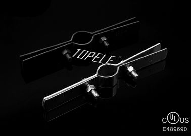 Đẹp ống thép màu đen được mạ kẽm cho đường ống / ống hỗ trợ, Chứng chỉ UL