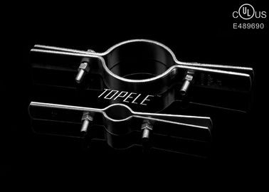 Clamp Riser ống thép màu đen / Clamp máy cầm ống tiêu chuẩn UL với 1/2 "đến 6" kích thước / vật liệu xây dựng