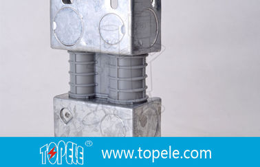 Hộp điện / hộp ống dẫn kim loại tiêu chuẩn Anh với PVC, hộp chuyển mạch