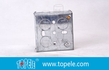 Các hộp điện và nắp bằng thép galvanized trước, hộp BS tiêu chuẩn Anh cho các công tắc