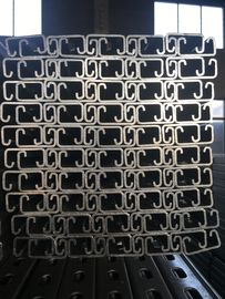 Hot Dip thép galvanized Unistrut kênh với hệ thống hỗ trợ đường dẫn cáp UL