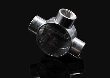 TOPELE 25MM Ống kết nối ống dẫn kim loại sắt có thể uốn cong bằng nhôm kẽm nóng