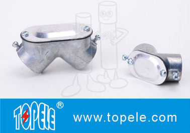 EMT ống dẫn và phụ kiện kẽm đúc chết đặt-vít EMT kéo khuỷu tay với gasket