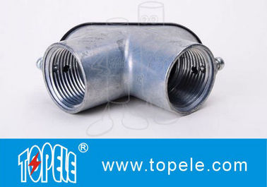 EMT ống dẫn và phụ kiện kẽm đúc chết đặt-vít EMT kéo khuỷu tay với gasket