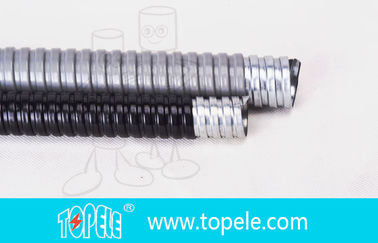 Đường dẫn và phụ kiện linh hoạt PVC thép galvanized điện Xám