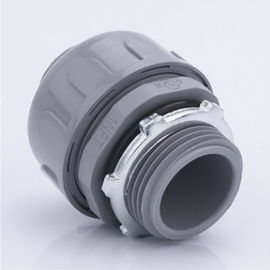 Phụ kiện ống dẫn dẻo thẳng không kim loại PVC kết nối chặt chẽ chất lỏng CUL phê duyệt