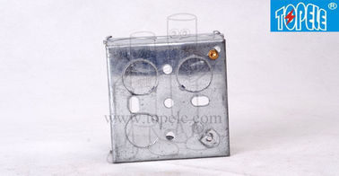 Các hộp điện bằng thép galvanized trước và bao gồm các hộp BS tiêu chuẩn Anh cho các công tắc