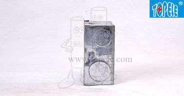 Các hộp điện bằng thép galvanized trước và bao gồm các hộp BS tiêu chuẩn Anh cho các công tắc