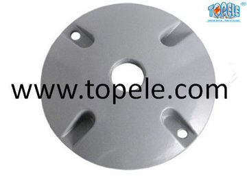 UL một / hai / ba lỗ tròn hộp ống dẫn điện nắp cho người giữ đèn
