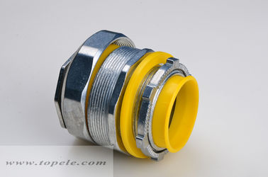 1/2 &quot; - 4&quot; kẽm chất lỏng nối thẳng chặt với băng kết hợp màu vàng / xanh dương