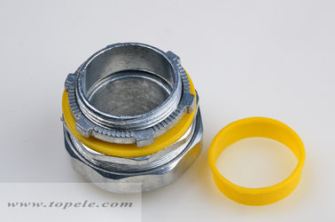 1/2 &quot; - 4&quot; kẽm chất lỏng nối thẳng chặt với băng kết hợp màu vàng / xanh dương