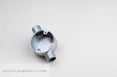 GI Xếp nối vòng tròn bằng sắt có thể uốn cong GI Phụ kiện ống hai chiều qua hộp