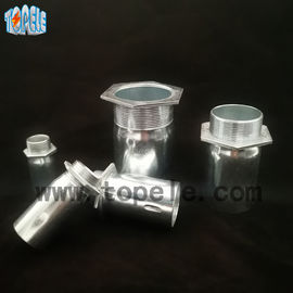 BS Tiêu chuẩn EMT Bộ kết hợp ống kẽm / thép kết nối Liên kết tuổi thọ dài