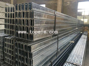 Hot dip thép kẽm ống dẫn Unistrut để hỗ trợ ống dẫn 41X 41MM
