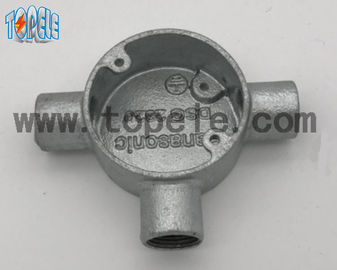Nhôm / sắt mềm BS4568 ống dẫn hộp kết nối ba chiều Thời gian sử dụng lâu