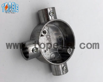 Nhôm / sắt mềm BS4568 ống dẫn hộp kết nối ba chiều Thời gian sử dụng lâu