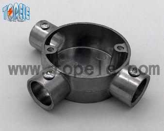 Nhôm / sắt mềm BS4568 ống dẫn hộp kết nối ba chiều Thời gian sử dụng lâu