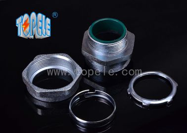 Thép EMT ống dẫn và phụ kiện NPT Thread, EMT Compression Connector - Thép