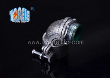 Dây dẫn và phụ kiện linh hoạt kim loại kẽm khít góc kết nối / 90 độ thép khít kết nối