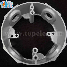 4 &quot; Die Cast Aluminum Round Weatherproof Electrical Outlet Boxes / Extension Rings Các hộp đầu ra điện chống thời tiết