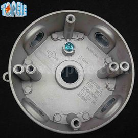 4 &quot; Die Cast Aluminum Round Weatherproof Electrical Outlet Boxes / Extension Rings Các hộp đầu ra điện chống thời tiết