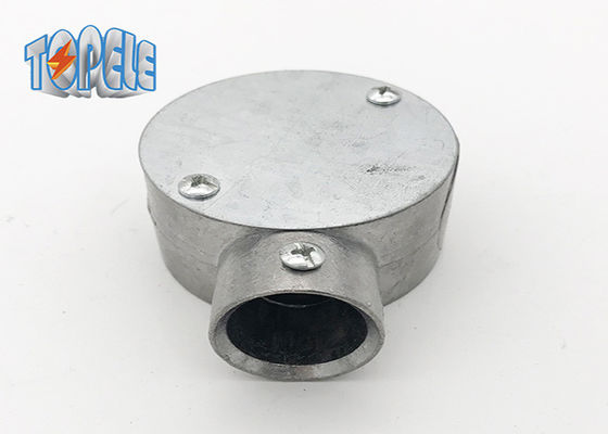 BS 31 Hộp hình tròn nhôm Gi Bộ kết hợp ống 3/4 " 1" Hộp đầu cuối một chiều